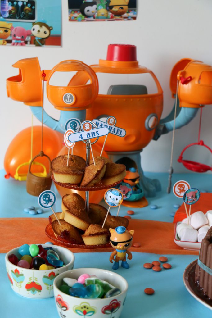 Anniversaire 4 ans Octonautes Illustrations le monde de Nadoo