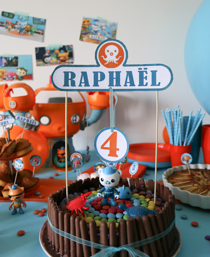 Anniversaire 4 ans – Octonautes