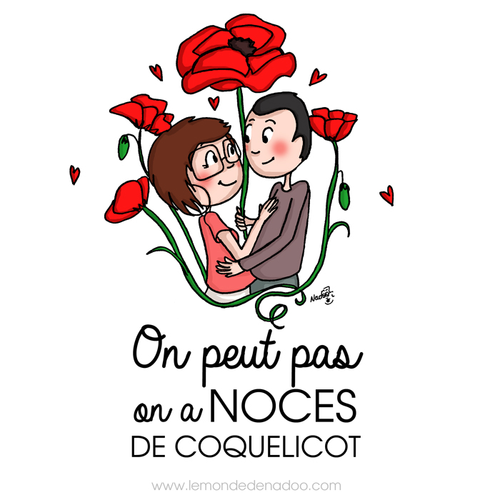 Noces de coquelicot