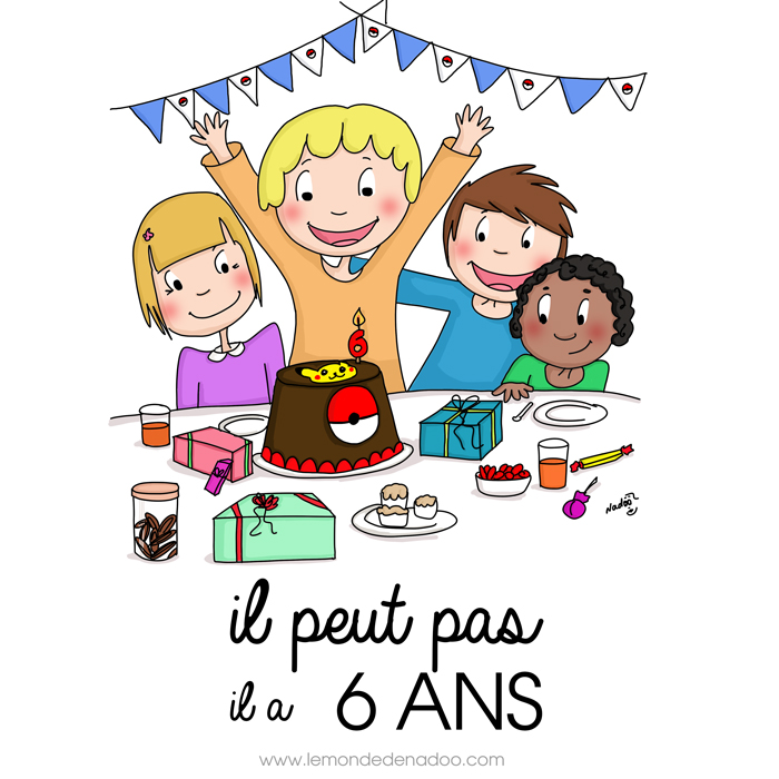 6 Ans Illustrations Le Monde De Nadoo