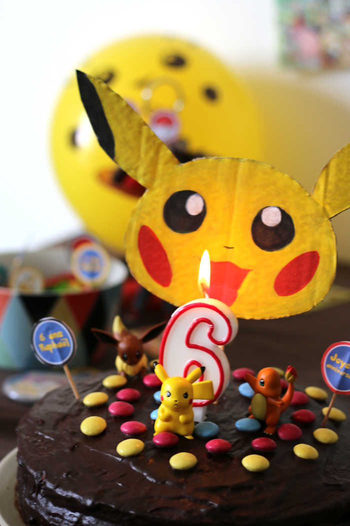 Anniversaire 6 ans- Pokémon