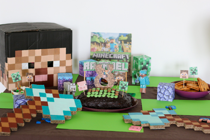 Anniversaire Minecraft