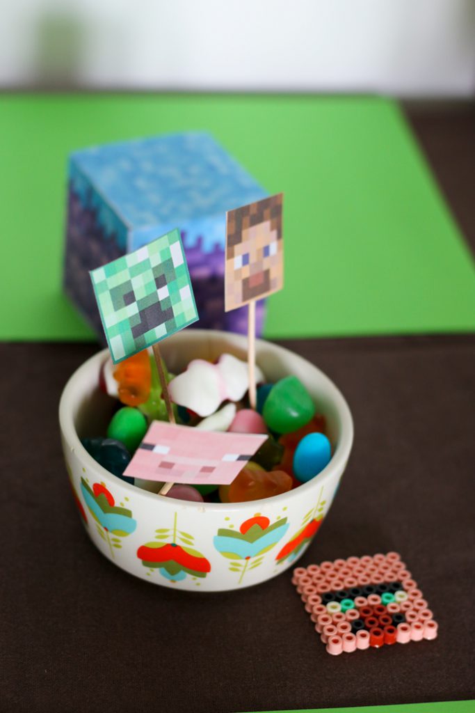 Anniversaire Minecraft - Illustrations - le monde de Nadoo