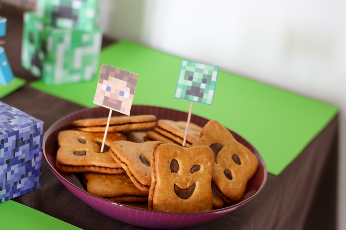 Anniversaire Minecraft - Illustrations - le monde de Nadoo