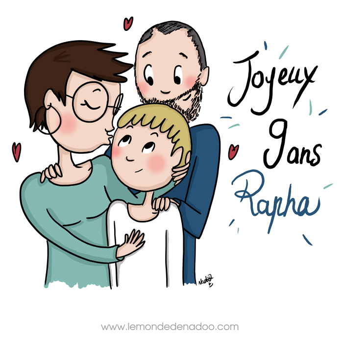 Anniversaire 2 ans !! - Illustrations - le monde de Nadoo