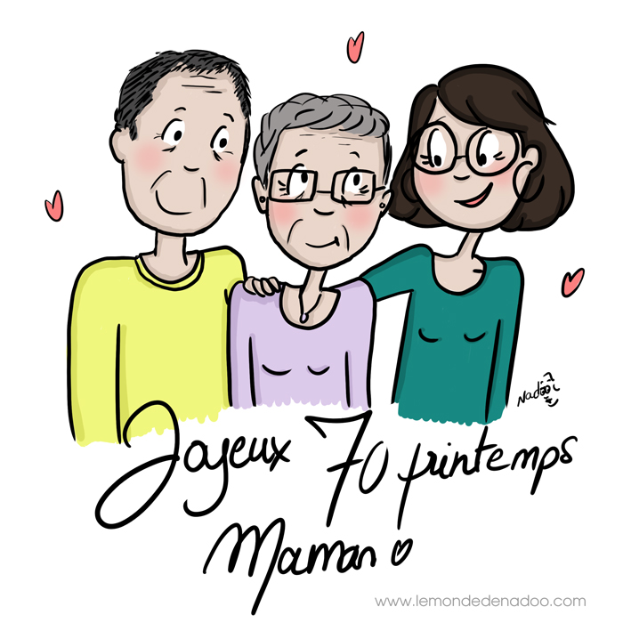 70 ans printemps